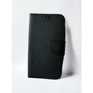 Husa Book Universal 5.0 Inch Negru