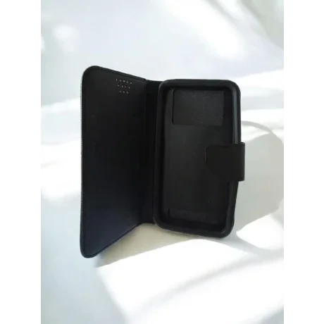 Husa Book Universal 5.0 Inch Negru