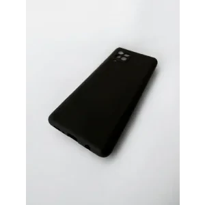 Husa Spate Silicon Slim Mat pentru Samsung Galaxy A42 5G Bulk Negru