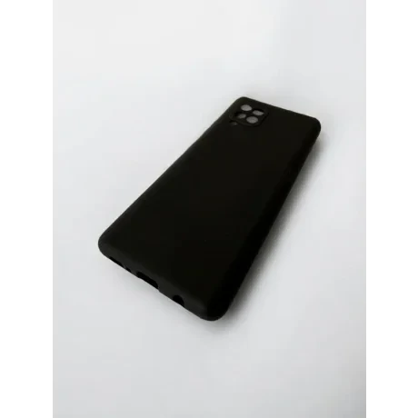 Husa Spate Silicon Slim Mat pentru Samsung Galaxy A42 5G Bulk Negru