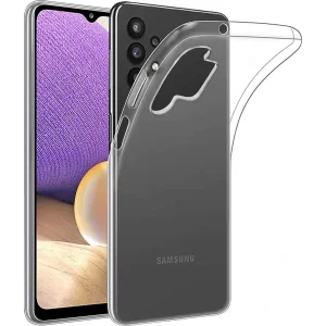 Husa Spate Silicon Slim pentru Samsung Galaxy A32 Bulk Transparent