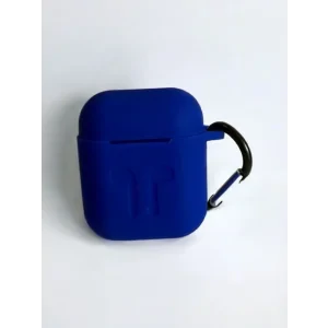 Husa AirPods Silicon Joe Clip pentru AirPods 1/2 Bulk Albastru