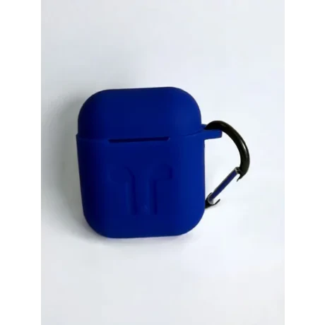 Husa AirPods Silicon Joe Clip pentru AirPods 1/2 Bulk Albastru