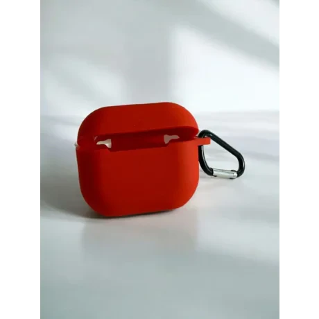 Husa Airpods Silicon Joe Clip pentru Airpods 3 Bulk Rosu