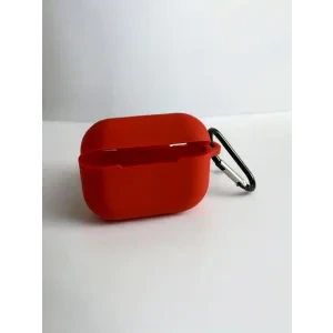 Husa AirPods Silicon Joe Clip pentru AirPods Pro Bulk Rosu