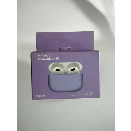 Husa AirPods Silicon Joe pentru AirPods 3 Bulk Mov