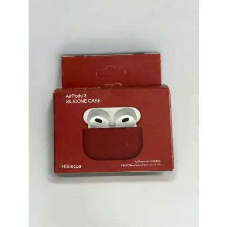 Husa Airpods Silicon Joe pentru Airpods 3 Bulk Rosu