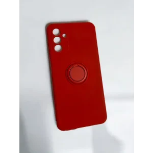 Husa Spate Silicon Finger Grip pentru Samsung Galaxy A13 5G Bulk Rosu