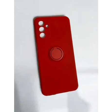 Husa Spate Silicon Finger Grip pentru Samsung Galaxy A13 5G Bulk Rosu