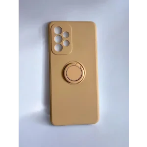 Husa Spate Silicon Finger Grip pentru Samsung Galaxy A33 5G Bulk Roz/Mov