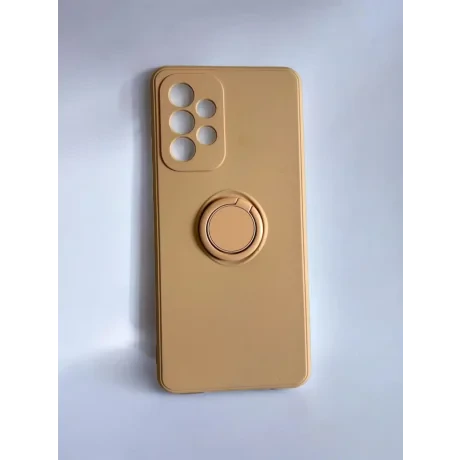 Husa Spate Silicon Finger Grip pentru Samsung Galaxy A33 5G Bulk Roz/Mov