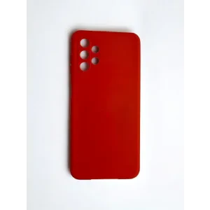 Husa Spate Silicon Slim Mat pentru Samsung Galaxy A13 Bulk Rosu