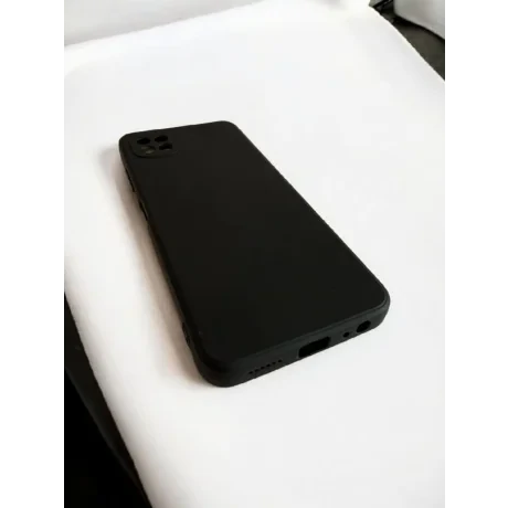 Husa Spate Silicon Slim Mat pentru Samsung Galaxy A22 5G Bulk Negru