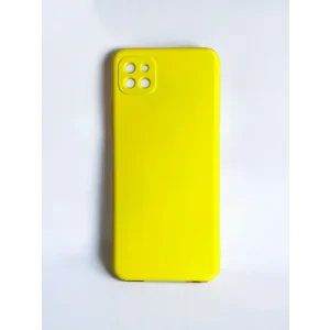 Husa Spate Hard Fun pentru Samsung Galaxy A22 5G Bulk Galben