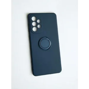 Husa Spate Silicon Finger Grip pentru Samsung Galaxy A33 5G Bulk Albastru