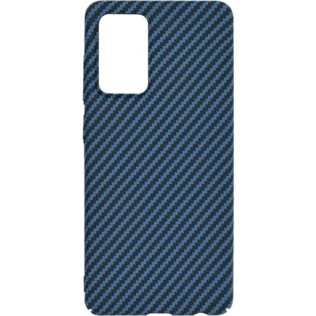 Husa Cover Hard Carbon Fiber pentru Samsung Galaxy A53 5G Albastru