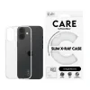Husa Spate Panzer Glass Care Silicon Slim pentru iPhone 16 1441 Transparent