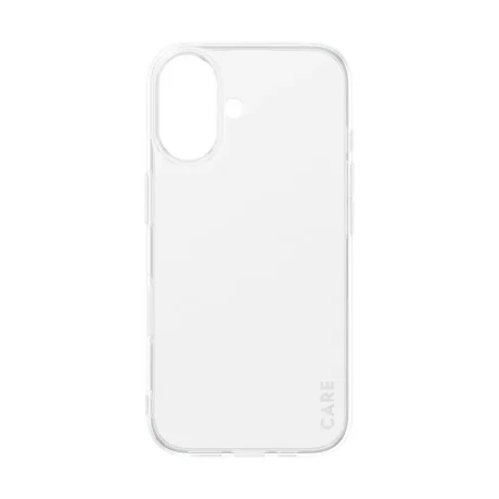 Husa Spate Panzer Glass Care Silicon Slim pentru iPhone 16 1441 Transparent