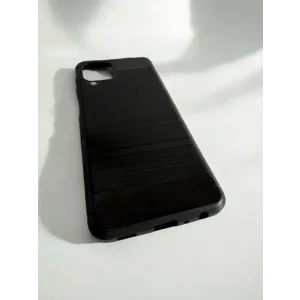 Husa Spate Silicon Carbon pentru Samsung Galaxy A22 Bulk Negru