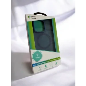 Husa Spate Urban Gadgets MagSafe pentru iPhone 15 Pro Albastru