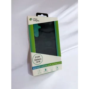 Husa Spate Urban Gadgets Silicon Soft pentru Samsung Galaxy A16 4G/5G Negru