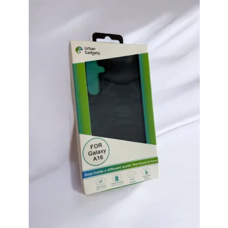 Husa Spate Urban Gadgets Silicon Soft pentru Samsung Galaxy A16 4G/5G Negru