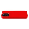 Husa Spate Cellularline Silicon Soft pentru iPhone 13 Pro Max Rosu