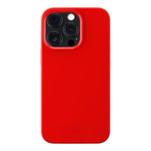Husa Spate Cellularline Silicon Soft pentru iPhone 13 Pro Max Rosu