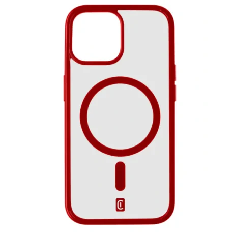 Husa Cover Cellularline Pop MagSafe pentru iPhone 15 Rosu
