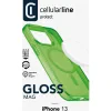Husa Spate Cellularline GlossMag pentru iPhone 13 Pro Max Verde