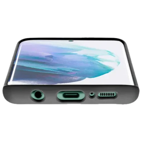 Husa Spate Cellularline Silicon Soft pentru Samsung Galaxy S22 Plus Negru