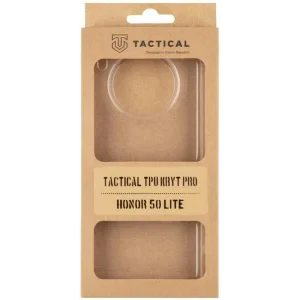 Husa Spate Silicon Tactical pentru Huawei Nova 8i/Honor 50 Lite Transparent