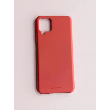 Husa Spate Mercury Silicon Jellysoft pentru Samsung Galaxy A12 Roz
