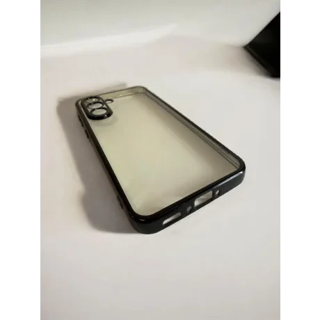 Husa Spate Beauty Lens Frame pentru Samsung Galaxy A36 5G Bulk Negru