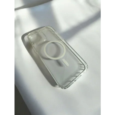 Husa Spate Urban Gadgets MagSafe pentru iPhone 13 Pro Max Transparent