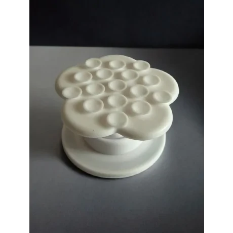 Suport Universal cu Adeziv Ventuza Magsafe pentru Telefon Floare Alb