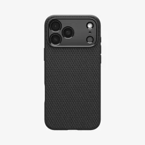 Husa Spate Spigen Liquid Air Mat pentru iPhone 17 Pro Negru