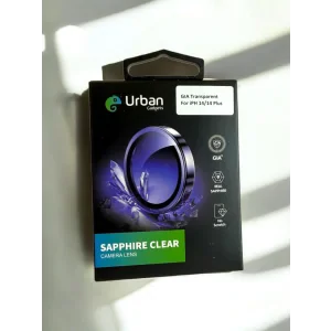 Folie Sticla Camera Individual Urban Gadgets Gia Sapphire pentru iPhone 14/14 Plus Transparent