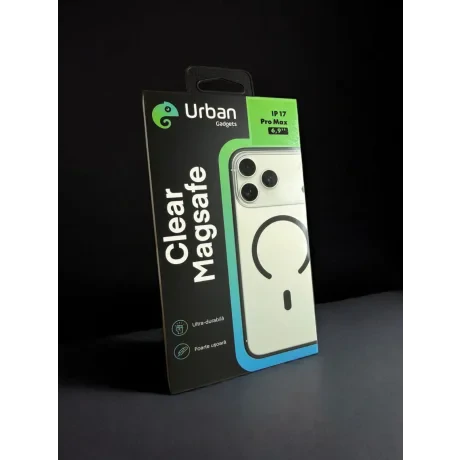 Husa Spate Urban Gadgets MagSafe RN pentru iPhone 17 Pro Max SG320 Transparent