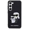 Husa  Karl Lagerfeld PU Saffiano Karl and Choupette NFT  Samsung Galaxy S23 Black