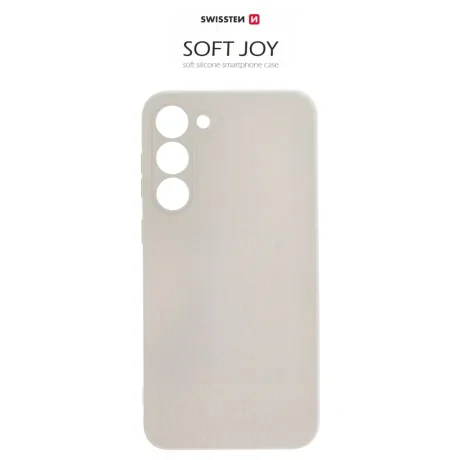 Husa Cover Swissten Silicon Soft Joy pentru Samsung Galaxy S23 Plus Gri