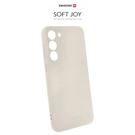 Husa Cover Swissten Silicon Soft Joy pentru Samsung Galaxy S23 Plus Gri