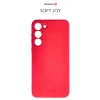 Husa Cover Swissten Silicon Soft Joy pentru Samsung Galaxy S23 Plus Rosu