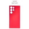 Husa Cover Swissten Silicon Soft Joy pentru Samsung Galaxy S23 Ultra Rosu