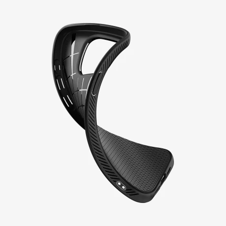 Husa cover pentru iPhone 15 Pro Spiggen Liquid Air Matte Black ACS06704