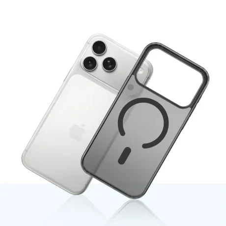 Husa Spate 3MK Frosty MagSafe pentru iPhone 17 Pro Max Negru