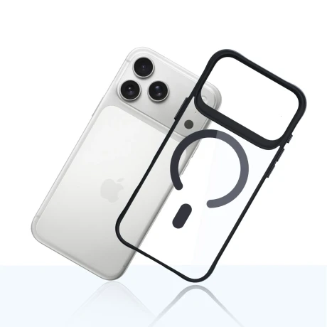 Husa Spate 3MK Satin Armor MagSafe pentru iPhone 17 Pro Negru