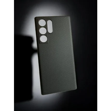 Husa Spate Hard Urban Gadgets MagForce Aramid pentru Samsung Galaxy S22 Ultra Negru