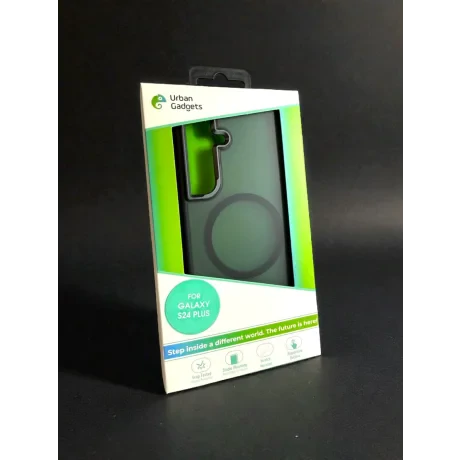 Husa Spate Urban Gadgets MagSafe pentru Samsung Galaxy S24 Plus Negru