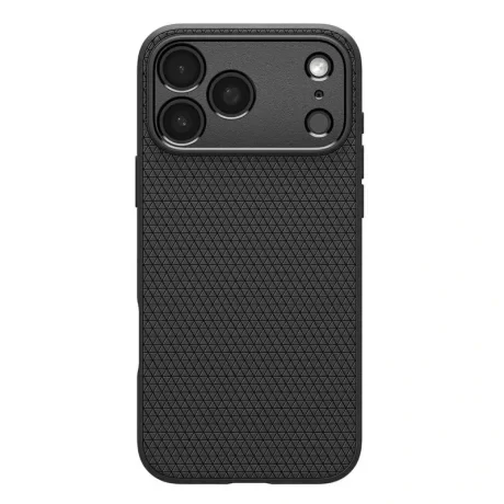 Husa Spate Spigen Liquid Air Mat pentru iPhone 17 Pro Max  Negru